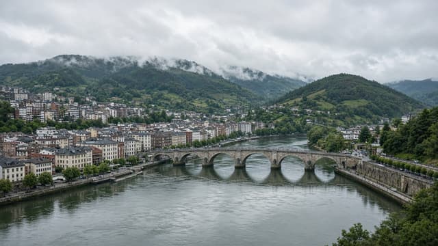 Ciudad del norte de España, el tipo de territorio de la operación de los obradores